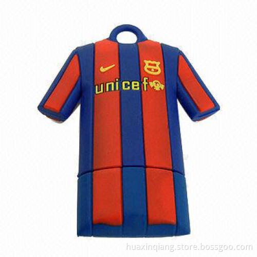 Polo Shirt USB Flash Drive, 128MB-64GB Capacities, Soft PVC Housing, 5 Years Warranty, USB 2.0/3.0